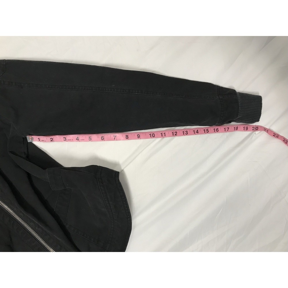 Converse All Star Fairygrunge Canvas Draped Hood Zip Up Jacket Woman's Size S - Picture 11 of 16